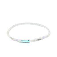 Cable de Parcheo UTP Cat6A, CM/LSZH, Diámetro Reducido (28AWG), Color Blanco Mate, 2.13 Metros (7 Pies)