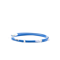Cable de Parcheo UTP Cat6A, CM/LSZH, Diámetro Reducido (28AWG), Color Azul, 2.13 Metros (7 Pies)