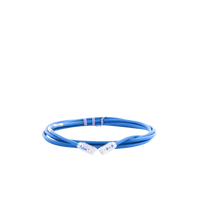 Cable de Parcheo UTP Cat6A, CM/LSZH, Diámetro Reducido (28AWG), Color Azul, 2.44 Metros (8 Pies)