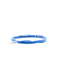 Cable de Parcheo UTP Cat6A, CM/LSZH, Diámetro Reducido (28AWG), Color Azul, 2.44 Metros (8 Pies)