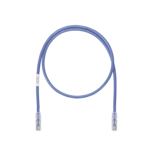 Cable de Parcheo UTP, Cat6A, 24 AWG, CM, Color Azul, 4.27 Metros (14 Pies)