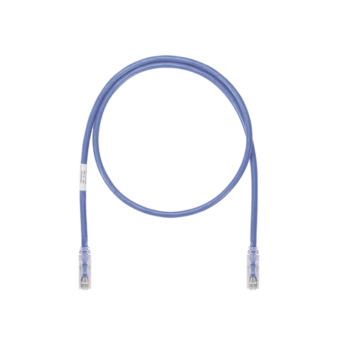 Cable de Parcheo UTP, Cat6A, 24 AWG, CM, Color Azul, 14ft