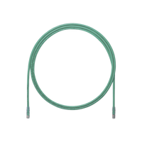 Cable de Parcheo UTP, Cat6A, 24 AWG, CM, Color Verde, 15ft