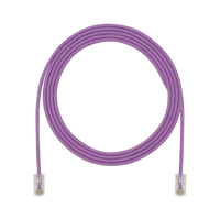 Cable de Parcheo UTP, Cat6A, 24 AWG, CM, Color Violeta, 4.57 Metros (15 Pies)