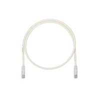 Cable de Parcheo UTP, Cat6A, 24 AWG, CM, Color Blanco, 5.18 Metros (17 Pies)