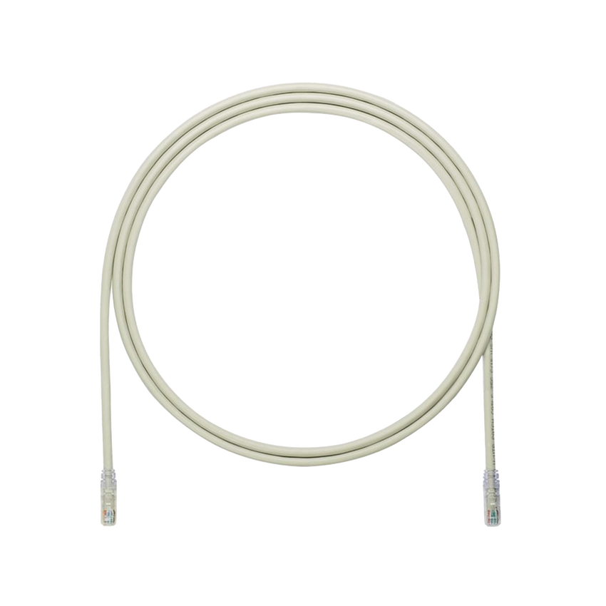 Cable de Parcheo UTP, Cat6A, 24 AWG, CM, Color Gris, 5.18 Metros (17 Pies)