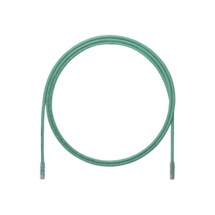 Cable de Parcheo UTP, Cat6A, 24 AWG, CM, Color Verde, 0.91 Metros (3 Pies)