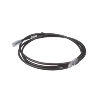 Cable de Parcheo UTP, Cat6A, 24 AWG, CM, Color Negro, 1.52 Metros (5 Pies)