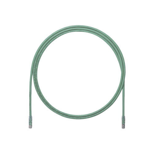 Cable de Parcheo UTP, Cat6A, 24 AWG, CM, Color Verde, 1.52 Metros (5 Pies)