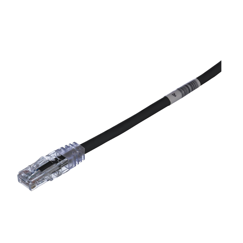 Cable de Parcheo TX6, UTP Cat6, 24 AWG, CM, Color Negro, 10 Metros