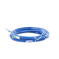 Cable de Parcheo TX6, UTP Cat6, 24 AWG, CM, Color Azul, 10 Metros (32.81 Pies)