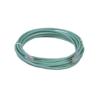 Cable de Parcheo TX6, UTP Cat6, 24 AWG, CM, Color Verde, 15ft