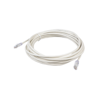 Cable de Parcheo TX6, UTP Cat6, 24 AWG, CM, Color Blanco, 6.1 Metros (20 Pies)