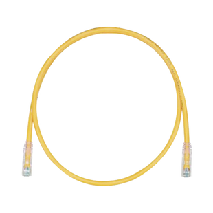 Cable de Parcheo TX6, UTP Cat6, 24 AWG, CM, Color Amarillo, 9.14 Metros (30 Pies)