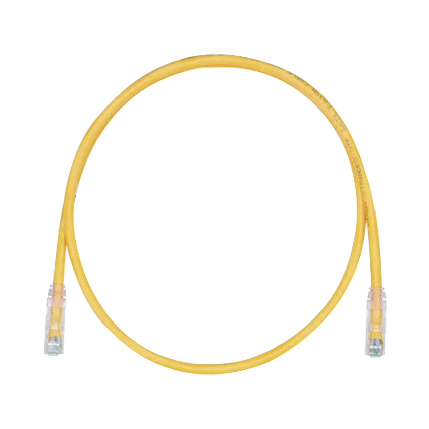 Cable de Parcheo TX6, UTP Cat6, 24 AWG, CM, Color Amarillo, 30 ft