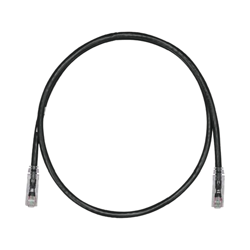 Cable de Parcheo TX6, UTP Cat6, 24 AWG, CM, Color Negro, 0.91 Metros (3 Pies)