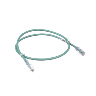 Cable de Parcheo TX6, UTP Cat6, 24 AWG, CM, Color Verde, 0.91 Metros (3 Pies)