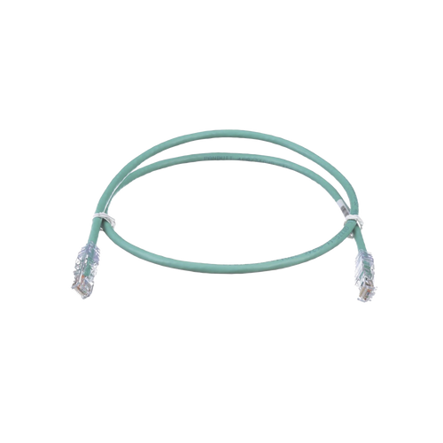 Cable de Parcheo TX6, UTP Cat6, 24 AWG, CM, Color Verde, 3 ft.