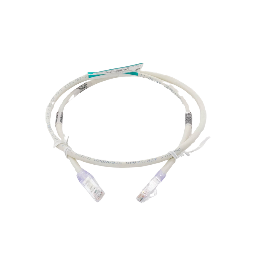Cable de Parcheo TX6, UTP Cat6, 24 AWG, CM, Color Blanco Mate, 0.91 Metros (3 Pies)