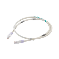 Cable de Parcheo TX6, UTP Cat6, 24 AWG, CM, Color Blanco Mate, 0.91 Metros (3 Pies)
