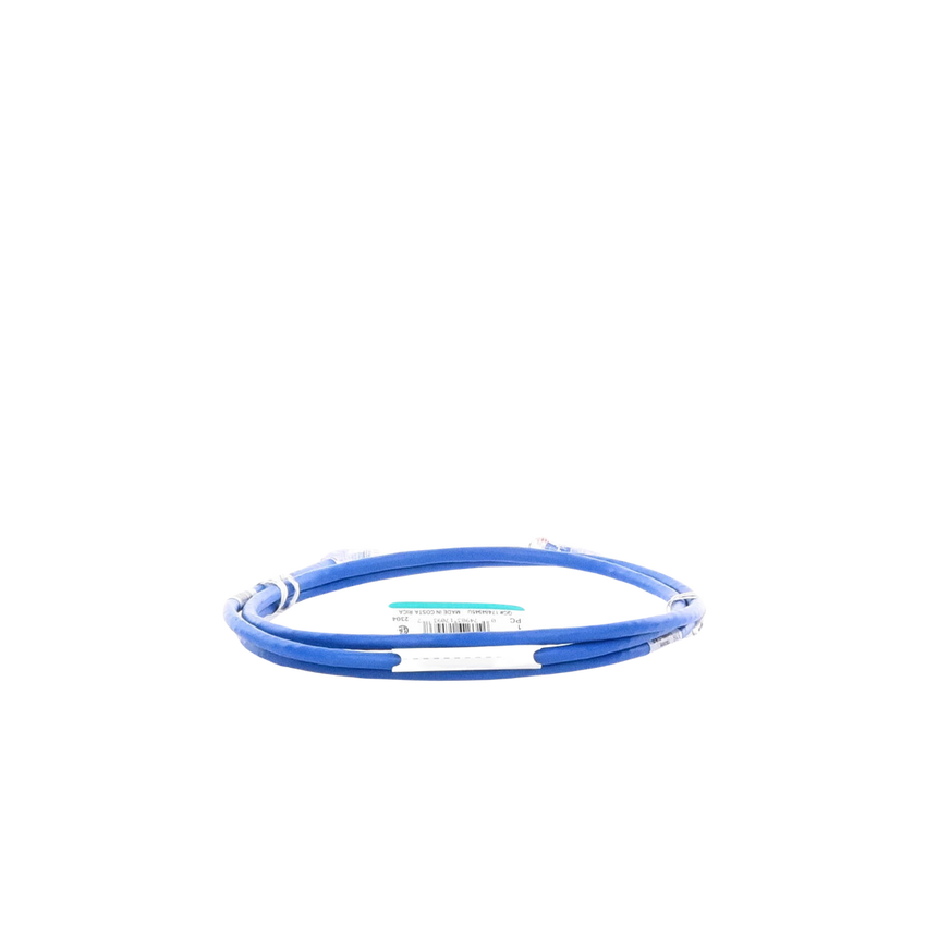 Cable de Parcheo TX6, UTP Cat6, 24 AWG, CM, Color Azul, 1.52 Metros (5 Pies)