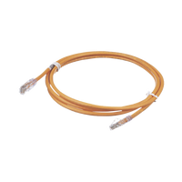 Cable de Parcheo TX6, UTP Cat6, 24 AWG, CM, Color Naranja, 1.52 Metros (5 Pies)