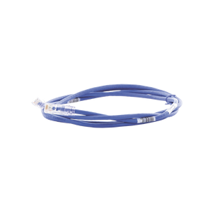 Cable de Parcheo TX6, UTP Cat6, 24 AWG, CM, Color Azul, 2.44 Metros (8 Pies)