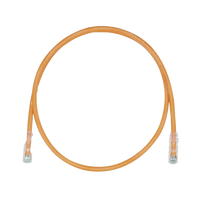 Cable de Parcheo TX6, UTP Cat6, 24 AWG, CM, Color Naranja, 8 Metros