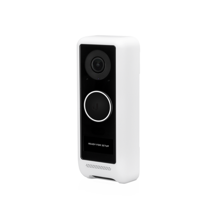UniFi Protect G4 Doorbell, WiFi, Resolución HD 2MP, Visión Nocturna IR 6 Mts, AI para Detección de Eventos, Audio Bidireccional, Protección IPX4