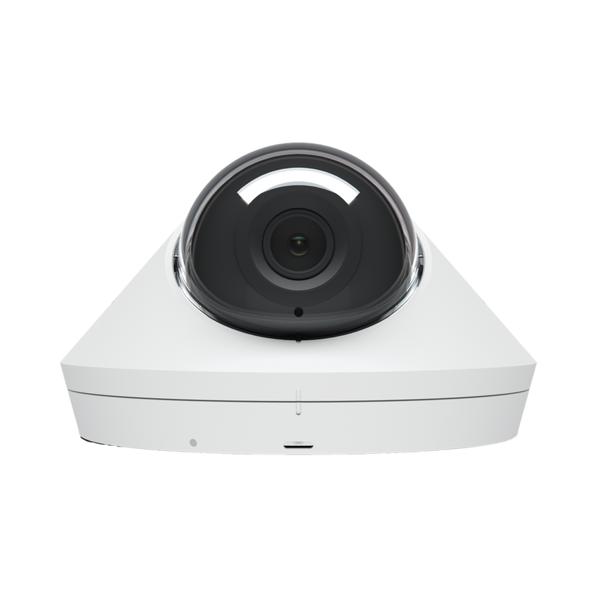 UniFi Protect Cámara G5 Dome  para interior/exterior / 2K (4MPX), ángulo 102.4°, visión nocturna IR hasta 9 mts / detecciones inteligentes / audio bidireccional / resistente a la intemperie IPx4 / antivandálica IX08