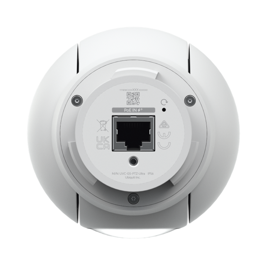 Camara UniFi G5 PTZ resolución 2K (4MPX) control de giro e inclinación, zoom óptico 2X, visión noctura IR 20 mts, apta para exterior, POE+