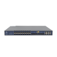 OLT de 16 puertos EPON con 12 puertos Uplink (4 puertos Gigabit Ethernet + 4 puertos SFP + 4 puertos SFP+) , hasta 1,024 ONUS