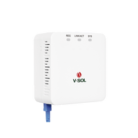 ONU/ONT Bridge EPON/GPON con 1 Puerto SC/UPC + 1 Puerto LAN Gigabit + Roseta Incluida