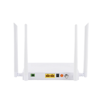 ONU Dual GPON/EPON / Wi-Fi Doble Banda 2.4 y 5 GHz / Soporta MESH / 2 Puertos Gigabit / 1 Puerto PON SC/APC / 1 puerto CATV / Hasta 1200 Mbps vía Wi-Fi