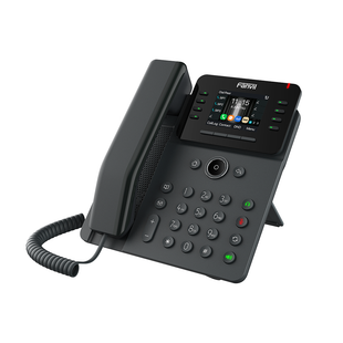 Teléfono IP Wi-Fi Empresarial,Bluetooth, 12 líneas SIP, pantalla a color 2.8", PoE, puertos Gigabit, conferencia local de 6 vías.