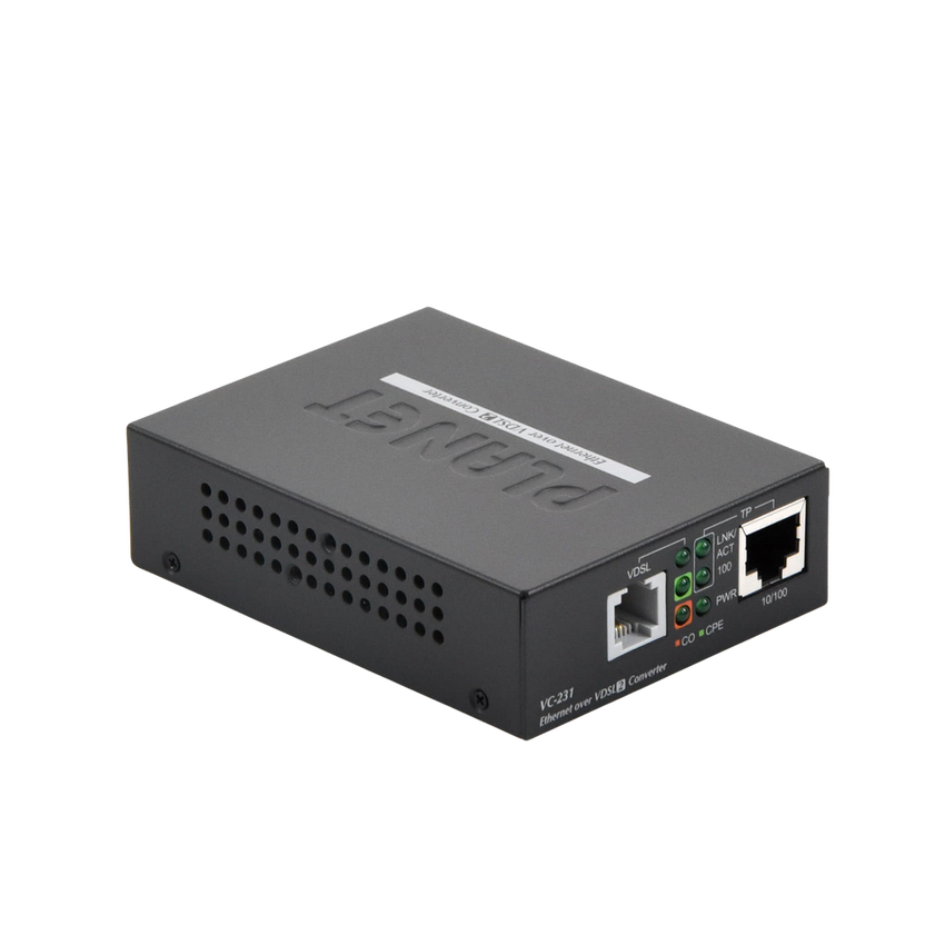 Convertidor de Medios Ethernet a Travez de VDSL2