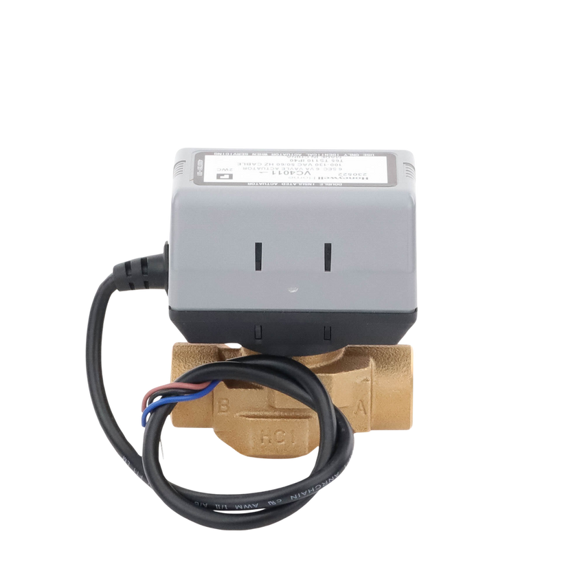 Válvula 3/4 De 2 Vías Conexión de rosca BSPT Con Actuador 40011 A 120V, On/off