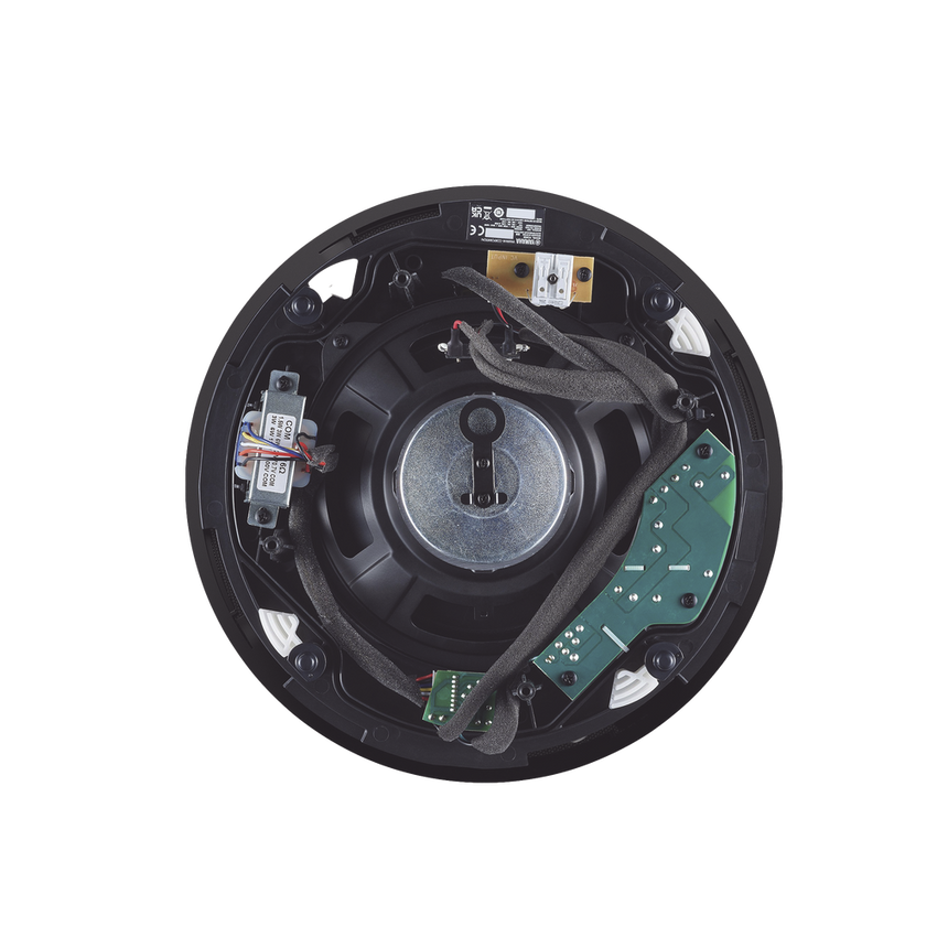 Altavoz de Plafón | 8in woofer,1in tweeter | Baja y Alta Impedancia | Color Negro