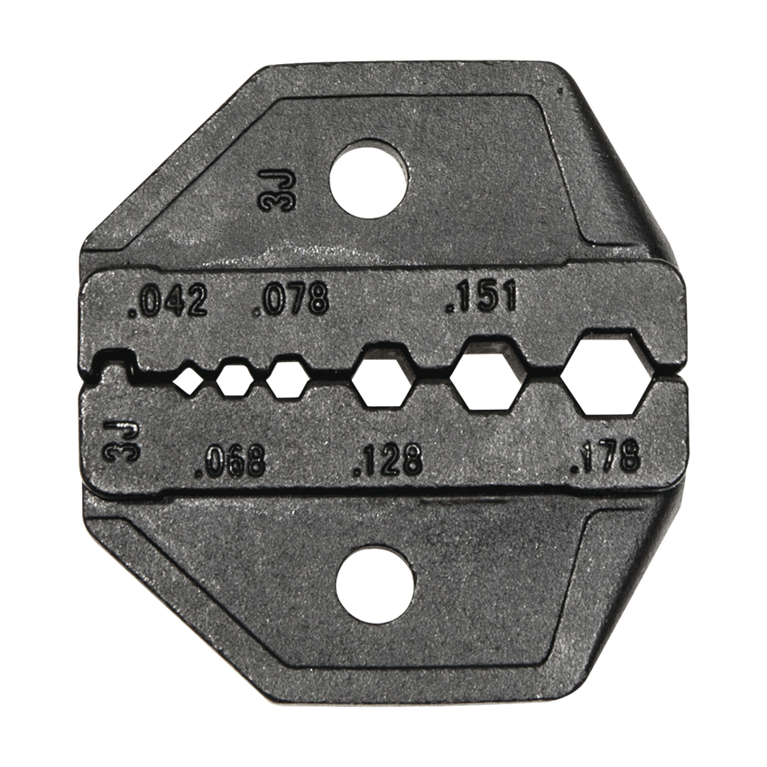 Matriz Ponchadora para RG174, RG179 y Belden 8218. Compatible con Pinza Ponchadora VDV200-010