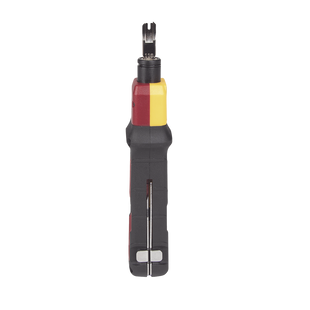 Herramienta Ponchadora de Impacto con Cuchilla para Paneles y Bloques de 66/110. Termina y Corta Cables CAT3, CAT5e y CAT6/6A en 1 paso