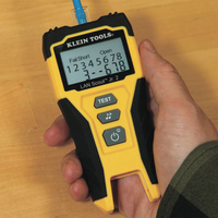 Tester  de Cable LAN Scout™ Jr. 2/ Para: Prueba aprobada/ Error de Cableado/ Falla de Circuito Abierto o Cortocircuito/ Par Dividido/ Blindaje.