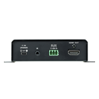 Receptor HDMI HDBaseT-Lite con PoH | 4K a 35 m (Cat 5e/6) / 40 m (Cat 6a/ATEN 2L-2910 Cat6); 1080p a 60 m (Cat 5e/6) / 70 m (Cat 6a/ATEN 2L-2910 Cat6) | HDBaseT Clase B | PoH PD |
