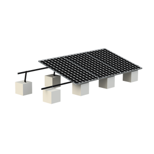 Montaje para Panel Solar, Riel "8" de 5400mm para Módulos con Espesor de 30-35mm, Velocidad de Viento Máx. 136km/h (20° a 45°) Con Anodizado Negro