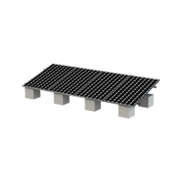 Montaje para Panel Solar, Riel "8" de 5400mm para Módulos con Espesor de 35mm, Velocidad de Viento Máx. 136km/h (20° a 45°)