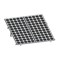 Montaje para Panel Solar, Riel "8" de 2700mm para Módulos con Espesor de 35mm, Velocidad de Viento Máx. 136km/h