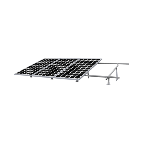 Montaje para Panel Solar, Riel "5" de 5400mm para Módulos con Espesor de 35mm, Velocidad de Viento Máx. 190km/h