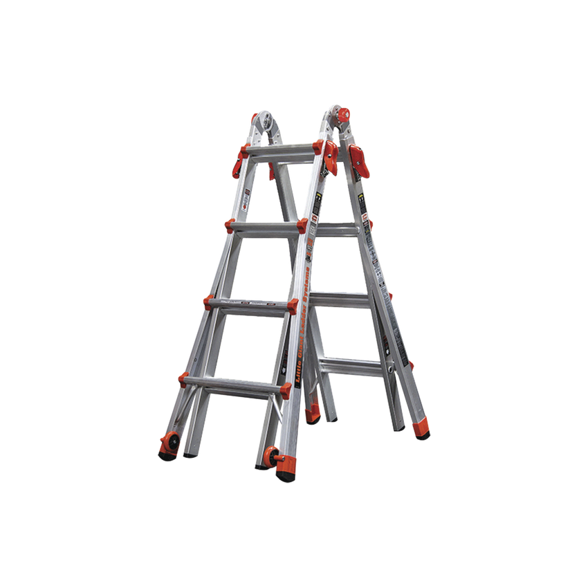 Escalera Multi-Posiciones de 5.18 m (17') para Superficies Inclinadas  (SKU 15417-001).