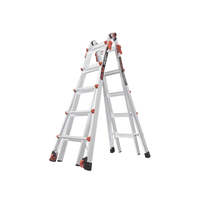 Escalera Multi-Posiciones de 6.7 m (22') para Suelos Inclinados o con Desniveles.