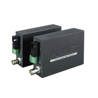 Kit Convertidor de Medios de Video Sobre Fibra Gigabit WDM-SC, Monomodo a 20 km, Tipo de Video AHD/TVI/CVI/CVBS