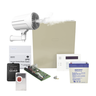 Kit de Panel de Alarma VISTA48LA con Generador de Niebla SF501P / Todo incluido